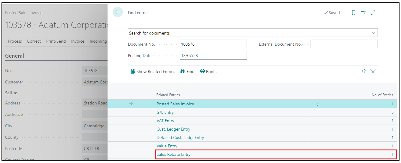 Clever Dynamics Rebate Entries
